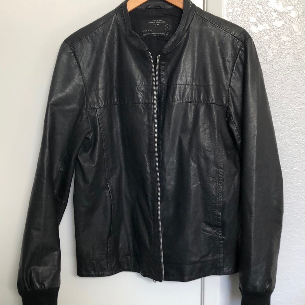 Men’s leather jacket